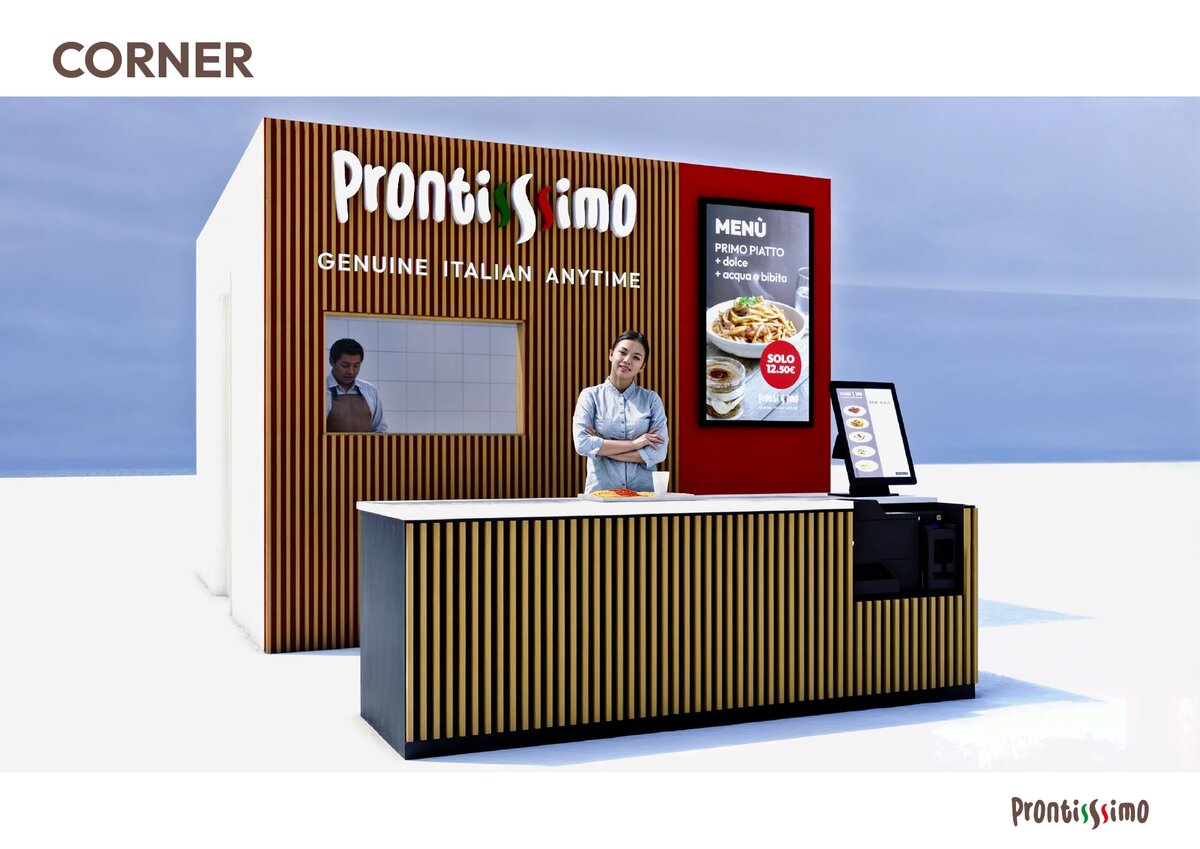 Corner Prontisssimo - Render